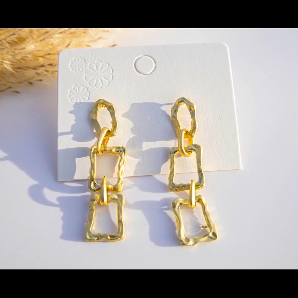 Modern earrings